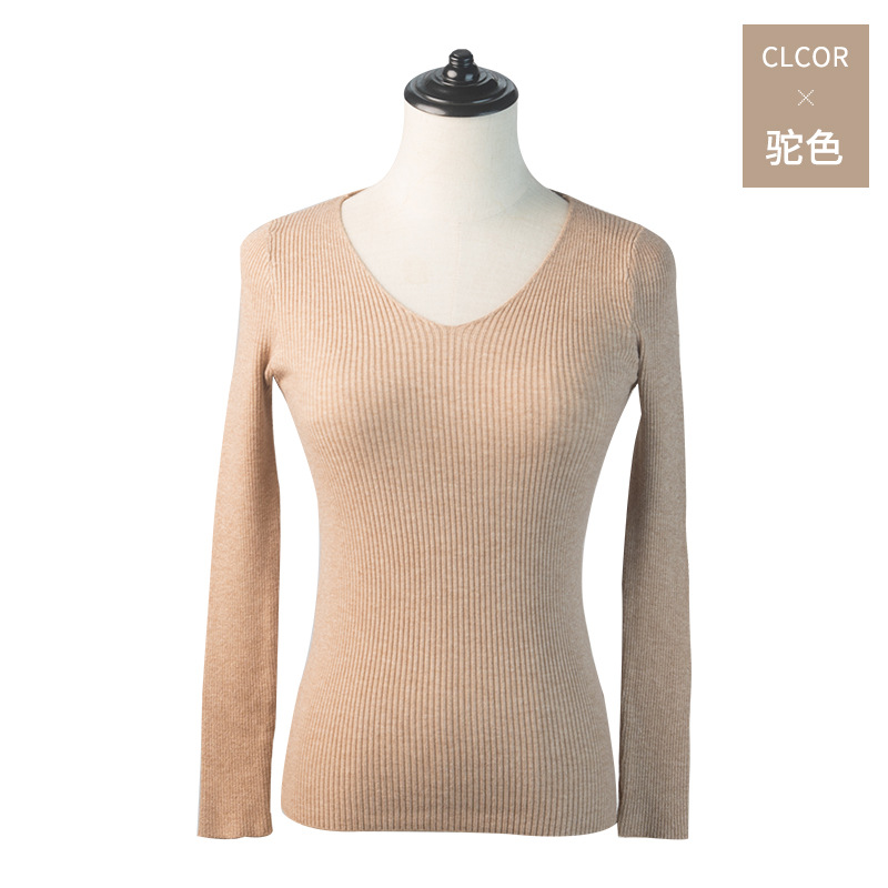 Danza suéter abrigo de las mujeres adultas desgaste exterior Ballet chal cuerpo con cuello en V ropa de práctica superior Otoño e Invierno de punto cálido