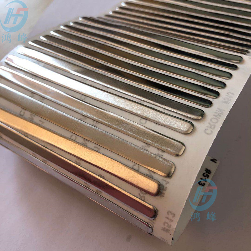 现货供应背胶鼻梁铝条 N95口罩铝条 折叠口罩鼻梁铝条 柔软易弯折