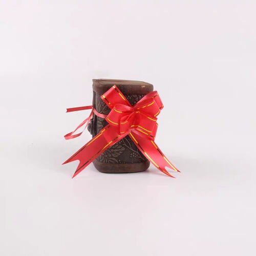 Festival supply wholesale bow-tied flowers, gift box packaging decorations, pull-out flowers, 18# gold edge rose hand-pulled flowers