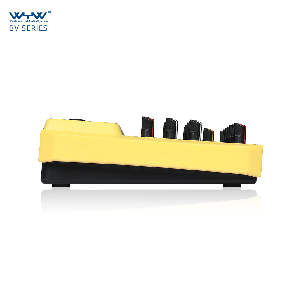 공장 직접 블루투스 사운드 카드 6 채널 믹서 홈 스테이지 USB 작은 믹서 국경 독점