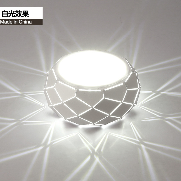 (Dark) LED10 watt white light 16 cm