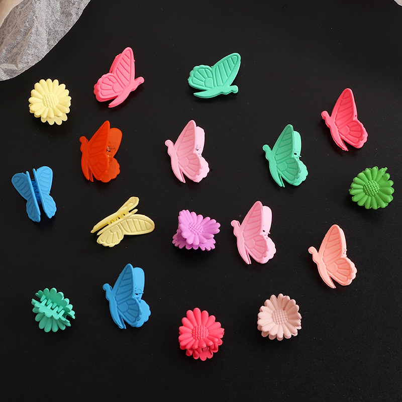 South Korea  Colored Small Flower Hairpin Set display picture 6