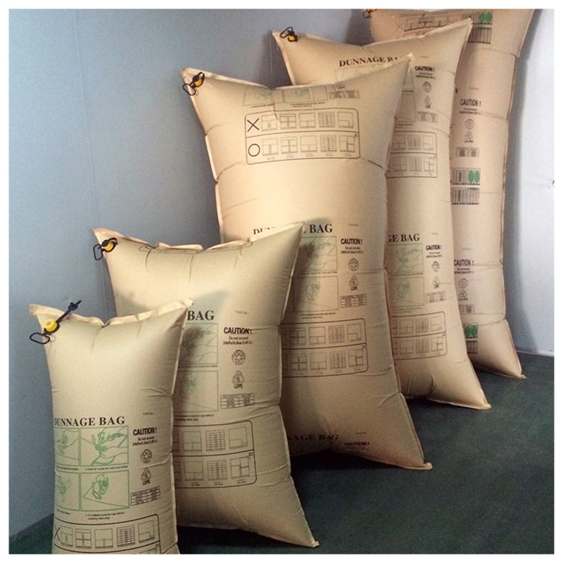 Factory Direct container inflatable bag logistics container shockproof buffer bag airbag composite bag Kraft paper inflatable bag