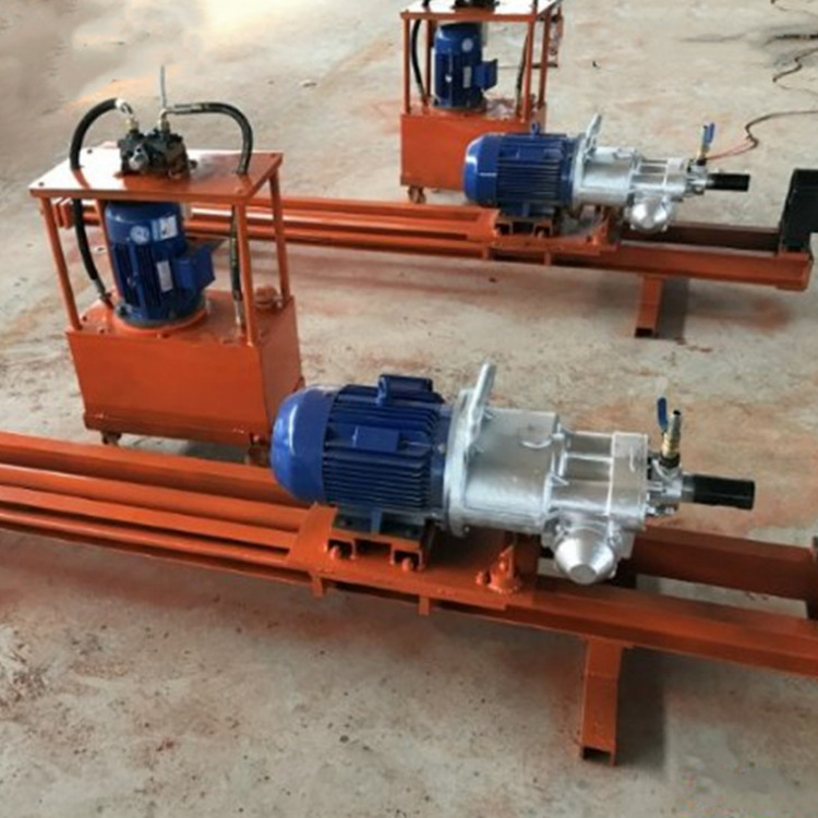 矿用KHYD80岩石钻探机4kw防爆岩石电钻带钻架矿井探水孔钻机现货
