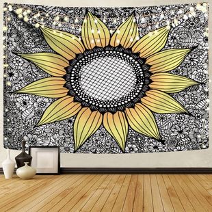 Power factory Amazon wish AliExpress home decoration creative map printed tapestry beach towel sitting blanket