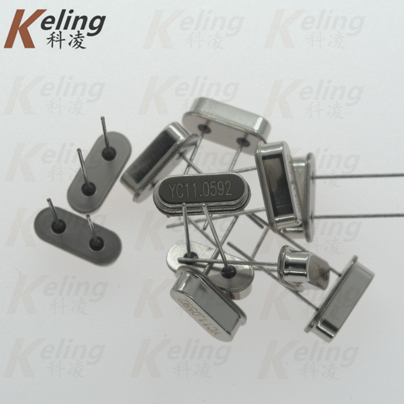 高精度晶振 石英晶体谐振器 HC-49S YC11.0592M 11.0592 无源晶振