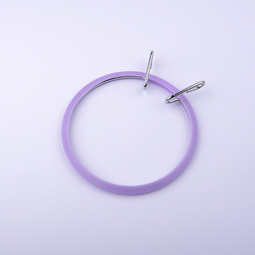 Embroidery stretcher, embroidery diy plastic embroidery booth, cross-stitch stretcher, embroidery hoop metal, adjustable 7.25 inches