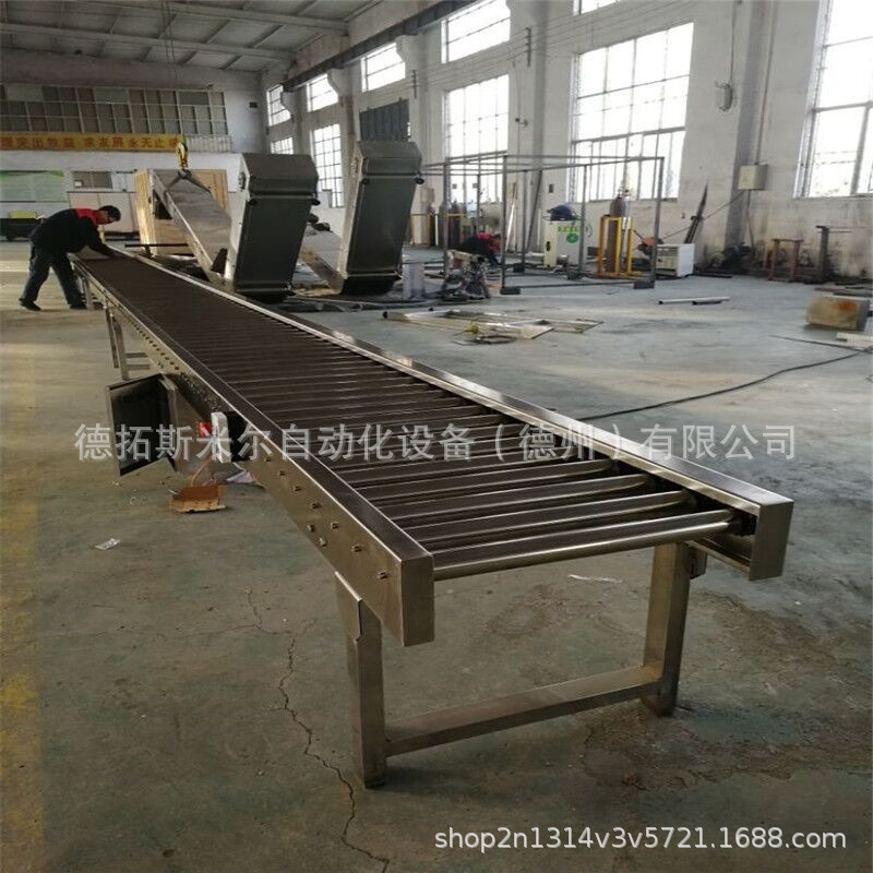 滚筒输送机无动力滚筒输送线动力滚杠输送线码垛机配套滚轮传送带-阿里巴巴