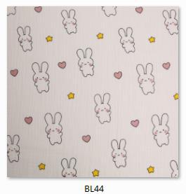 Baby class a 40s algodón de doble capa de tela de hilo de algodón lavado crepe de algodón impreso crepe ropa para el hogar tela