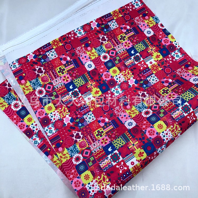 600DPU数码印花 抗拉扯环保PU牛津布 数码印花定制加工一站式服务详情图7