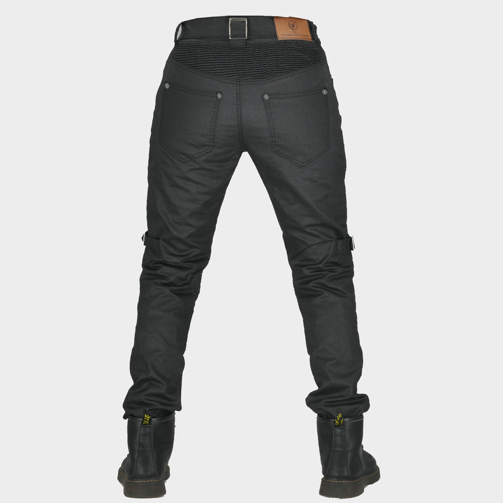 Directo de fábrica de la motocicleta pantalones vaqueros de los hombres pantalones de ciclismo impermeables pantalones de carreras retro resistente a la caída de la motocicleta Pantalones