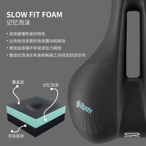 Italian SELLE ROYAL mountain road bicycle seat cushion SR silicone shock-absorbing hollow breathable saddle cushion