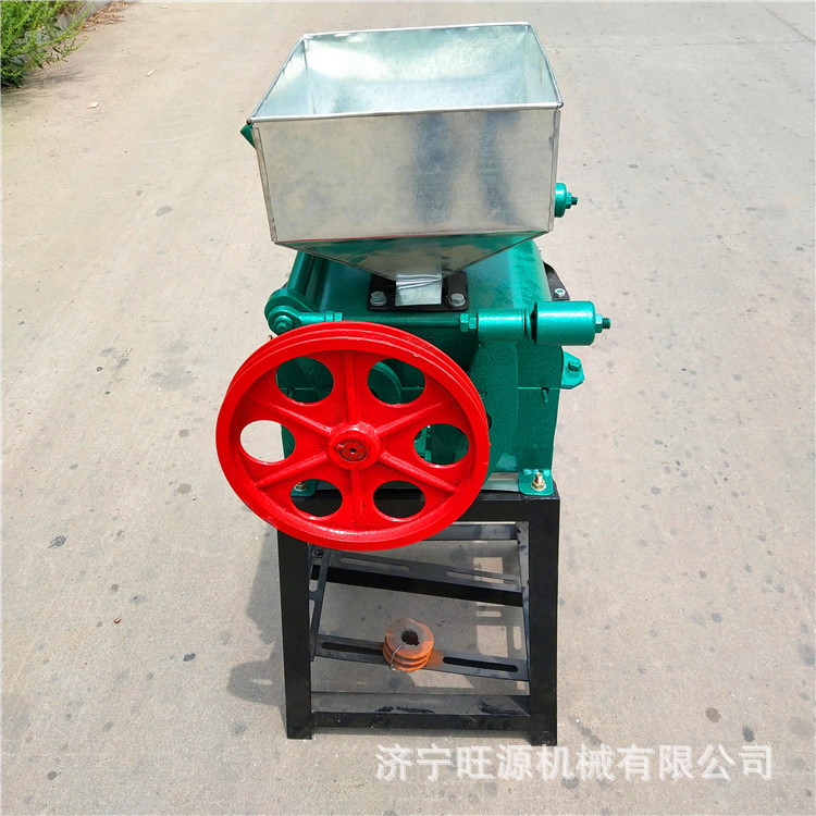 现货供应五谷杂粮挤扁机 电动挤扁机多功能家用挤扁机
