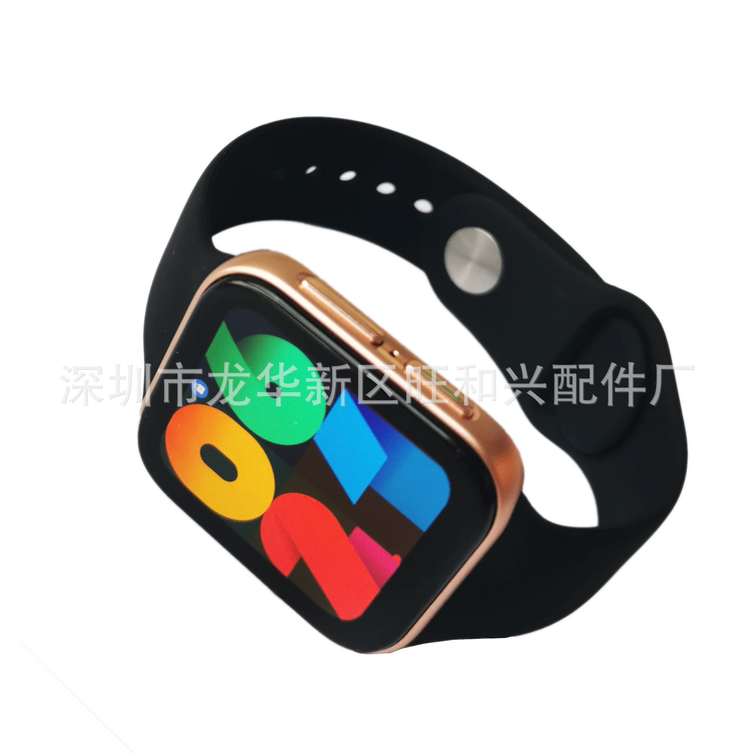 适用于OPPO watch 手表表带硅胶智能时尚运动多色硅胶表带41/46MM