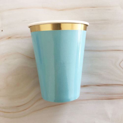 Party disposable paper cups colorful thick coffee cups cold drink cups cake cups eco-friendly material children household