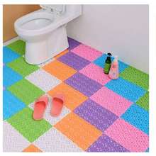 自由拼接时尚大脚丫浴室防滑垫 卫生间隔水垫 淋浴房防滑拼接垫