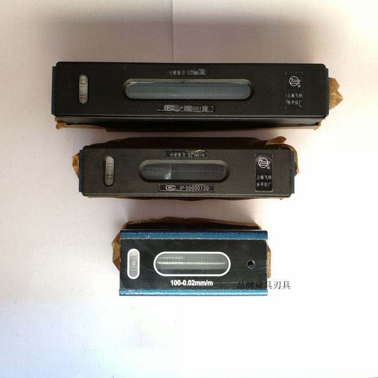 上海上量 飞环飞炯牌条式水平仪ST100/150/200mm高精度气泡水准仪
