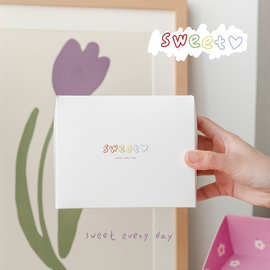 花朵法式烘焙曲奇饼干甜点盒6/8粒ins风韩式胖马卡龙包装盒子
