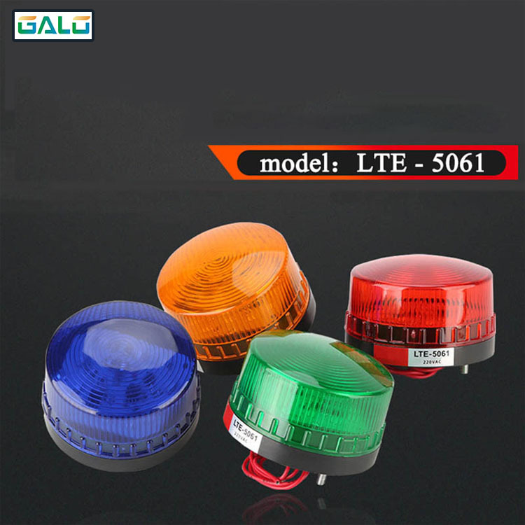 高质量防水12V〜220V安全安全警报频闪信号安全警告绿色红色橙色