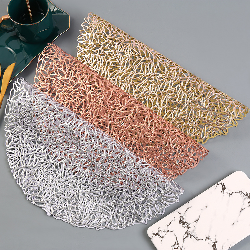 ins北欧风西餐垫pvc防水防油餐桌垫酒店家用防滑隔热垫可批发定制|ms