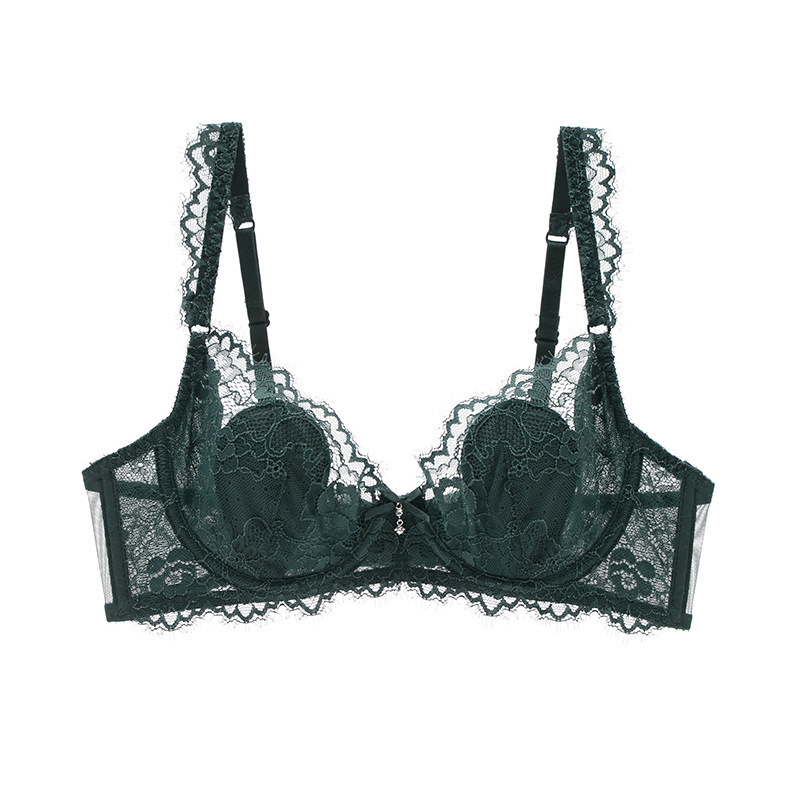 lace thin cotton sexy breathable comfortable bra NSXQ14503