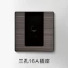 16A three -hole air -conditioning socket