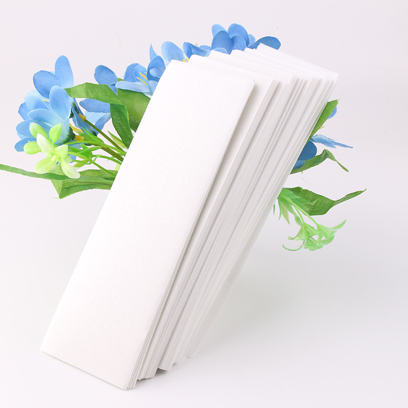 Belleza Depilación desechable papel de depilación engrosada tela no tejida depilación cera de abejas papel especial 100 piezas/paquete en stock