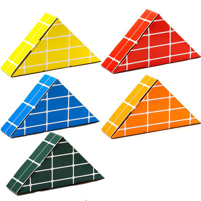 Triangular simulation paper brick kindergarten area corner building paper brick building block construction area corner game environment layout material