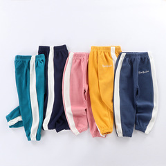 Children's Casual Pants Spring and Autumn Sweatpants Baby 2024 Girls' Pants Boys' Sports Pants Children's Pants Medium and Large Children's Clothing Pants