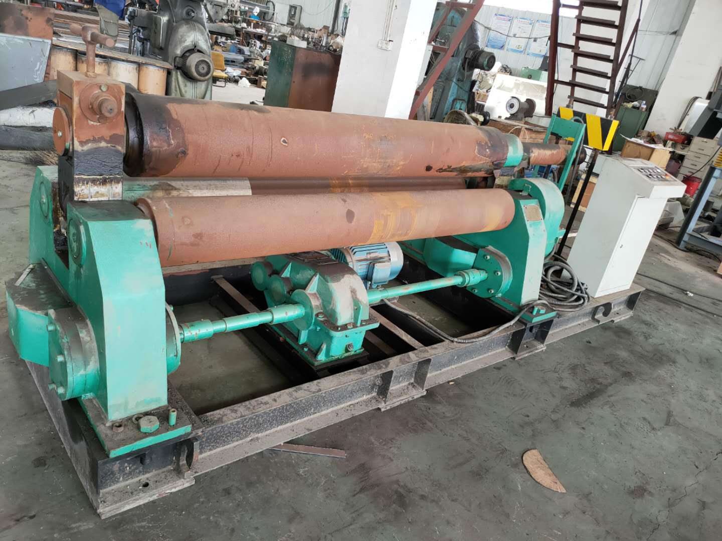 20*2000机械卷板机  二手卷板机  无使用痕迹  二手机械卷板机