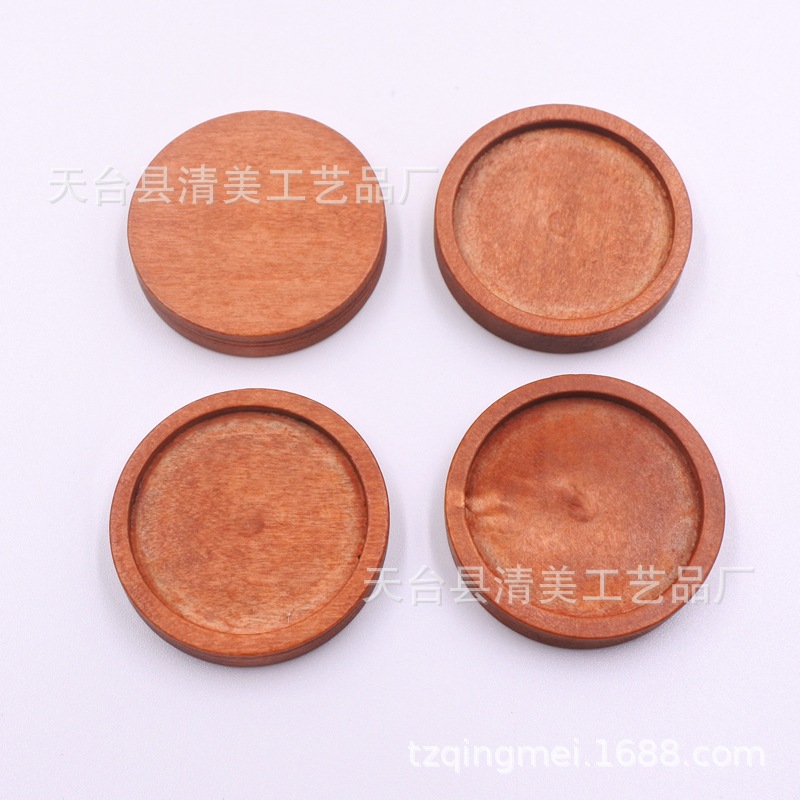 Soporte inferior de madera de 30mm/35mm soporte inferior decorativo de madera artesanía