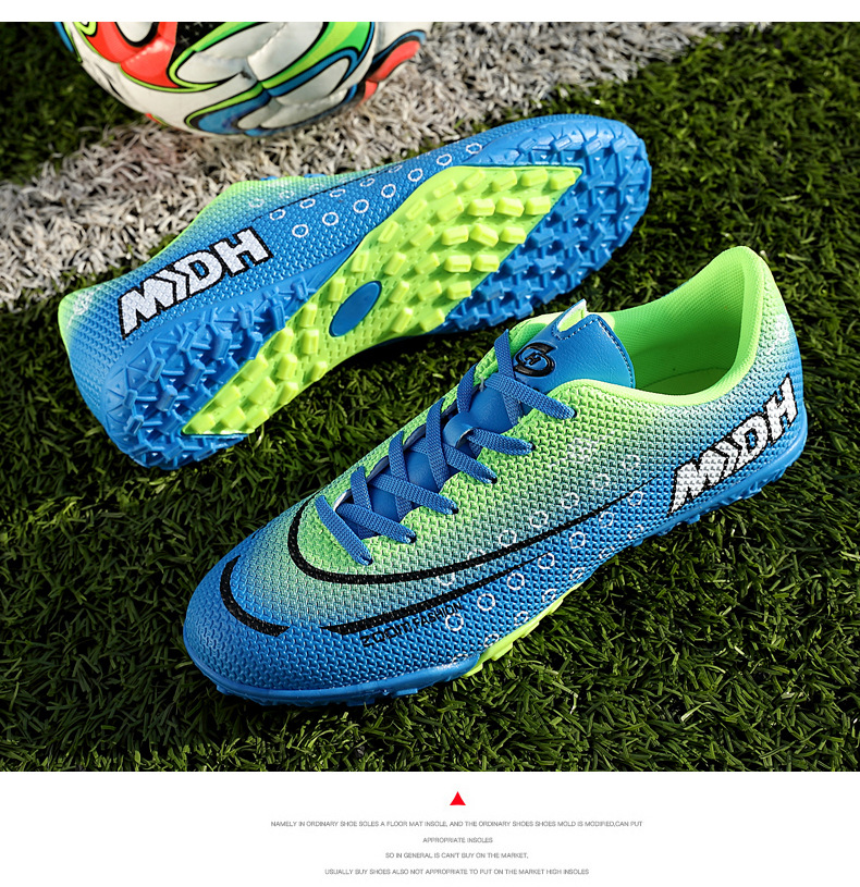 Neu AG Fußball Jugend Student Leder Füße TF Gebrochen DingTalk Künstliche Rasen Wettbewerb Sport_voghion.com