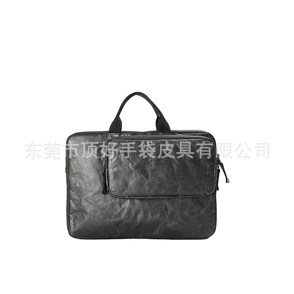 Manufacturer Customized New Dupont Paper Computer Bag, Environmentally Friendly and Multi-functional Minnow Paper Computer Cosmetics Bag with LOGO Printable