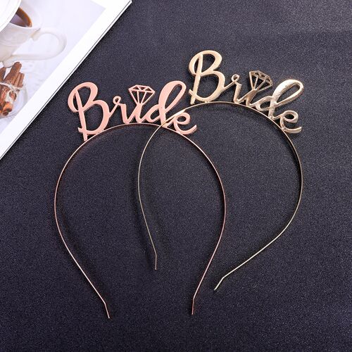 Hot-selling alloy bridal headwear bride-to-be crown hairband children's birthday number crown accessories