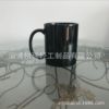 Gift cup Zibo manufacturer solid color coffee cup riccular logo ceramic gift cup