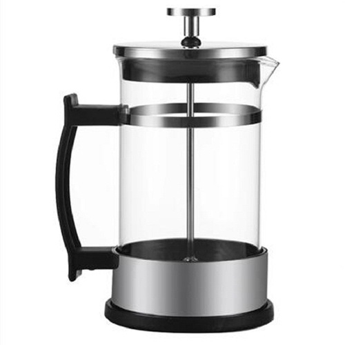 Factory direct supply double-layer stainless steel 304 French press pot American coffee pot convenient household teapot tea maker