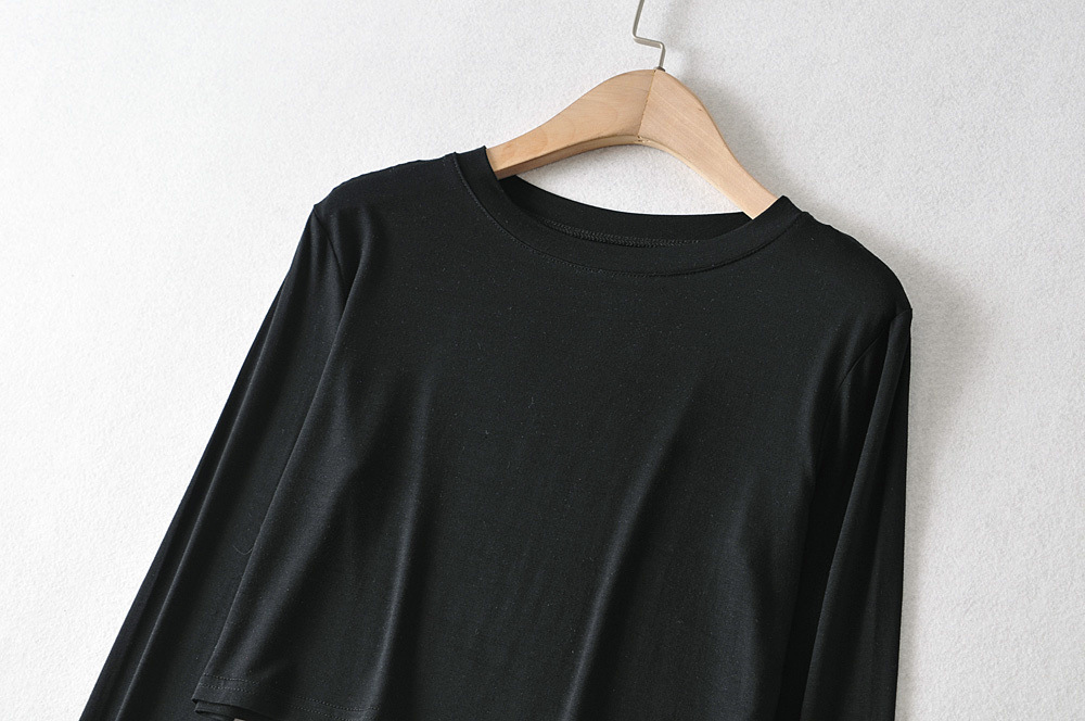 Autumn round neck long-sleeved T-shirt  NSAC13935