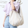 Japan and South Korea fashion Lazy Underarm bag Harbor Wind Bud canvas Handbag Versatile Solid One shoulder Female bag bags