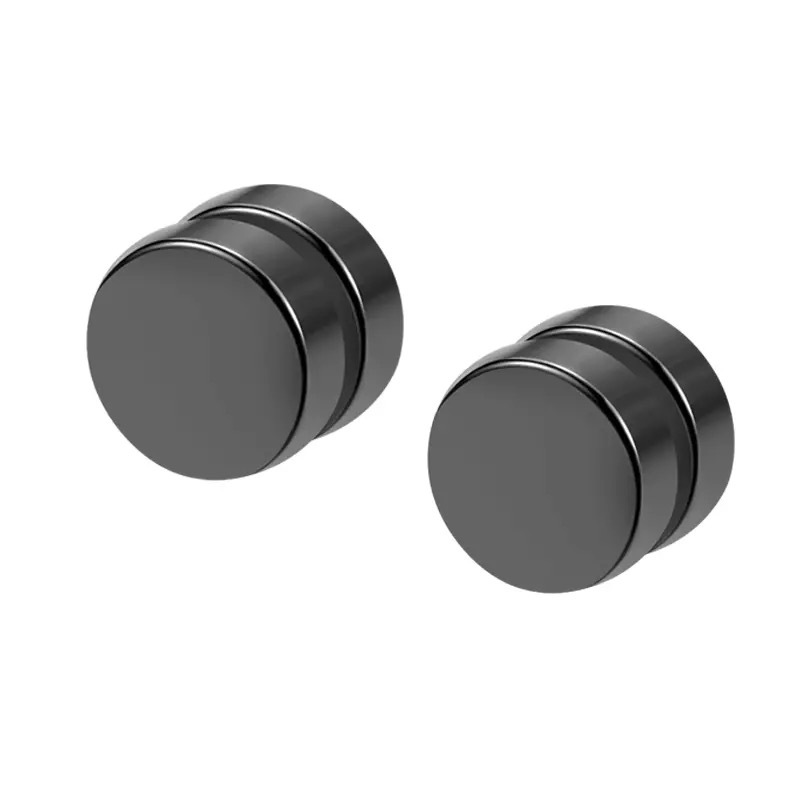 Amazon Venta caliente imán oreja clip sin perforado estilo coreano imán punk falso oído espárragos estilo coreano moda hombres oído hebilla