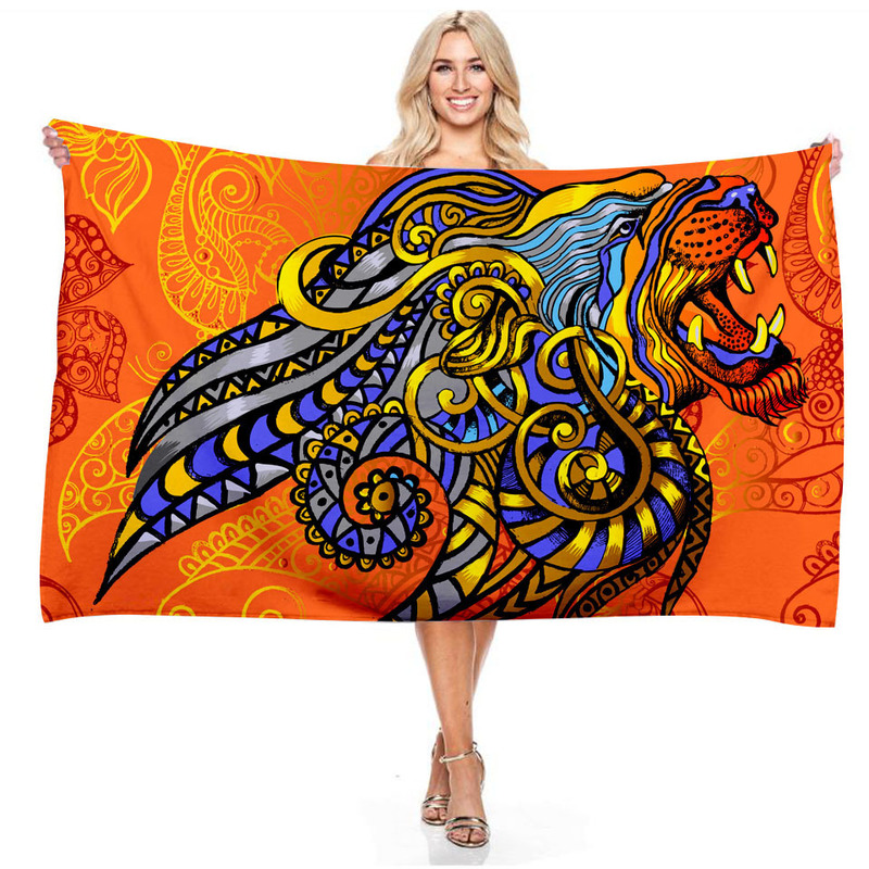 Animal Skull Egyptian Mural Digital Printing Rectangular Bath Towel Microfiber Wholesale to Customize Animal Skull Egyptian Mural Digital Printing Rectangular Bath Towel Microfiber Wholesale to Customize