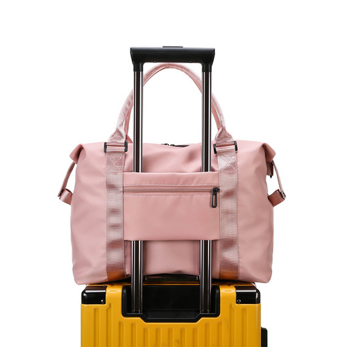 Large-capacity men's and women's portable travel bags for business trips, travel luggage bags, trolley bags, dry and wet separate bags, fitness bags