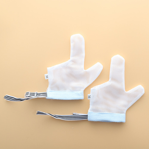 Baby physical anti-hand-eating gloves for thumbs, baby's hand-eating gloves, children's anti-eating hand addiction, children's finger-biting gloves