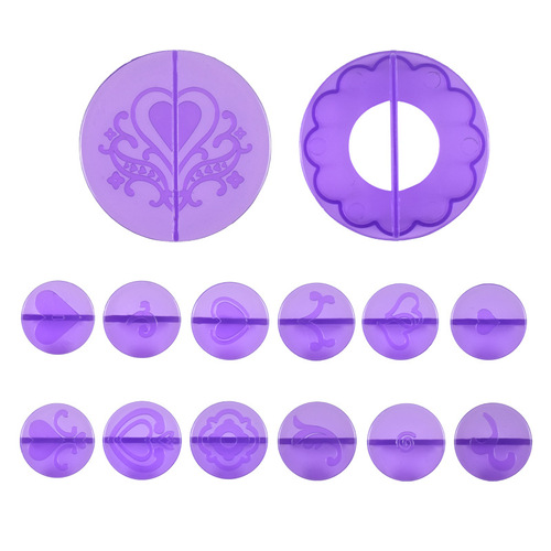 14pcs love fondant cup cake decoration mold baking tool set environmentally friendly material supply