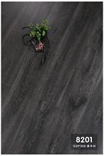 深灰色棕色风格美式强化复合木地板家用耐磨防水地暖仿橡木纹12mm