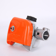 新款高枝油锯伐木绿篱剪配件26管单据头厂家直销