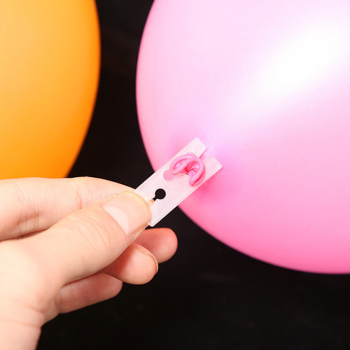 Wedding event balloon accessories balloon clips, balloon seal clips, H-shaped balloon seal clip
