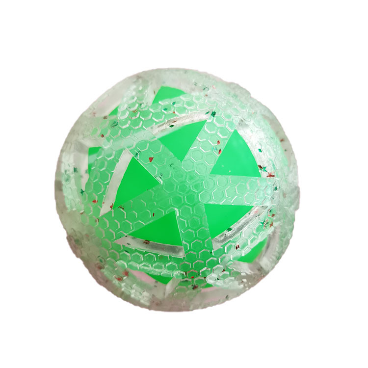 Suministro directo de fábrica juguete para perros TPR juguete para mascotas vinilo sonido Bola de juguete interactivo molar resistente a la mordedura juguete para perros