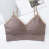 Straps, removable breast pads, tube top, T-shirt, beautiful back, V-neckline