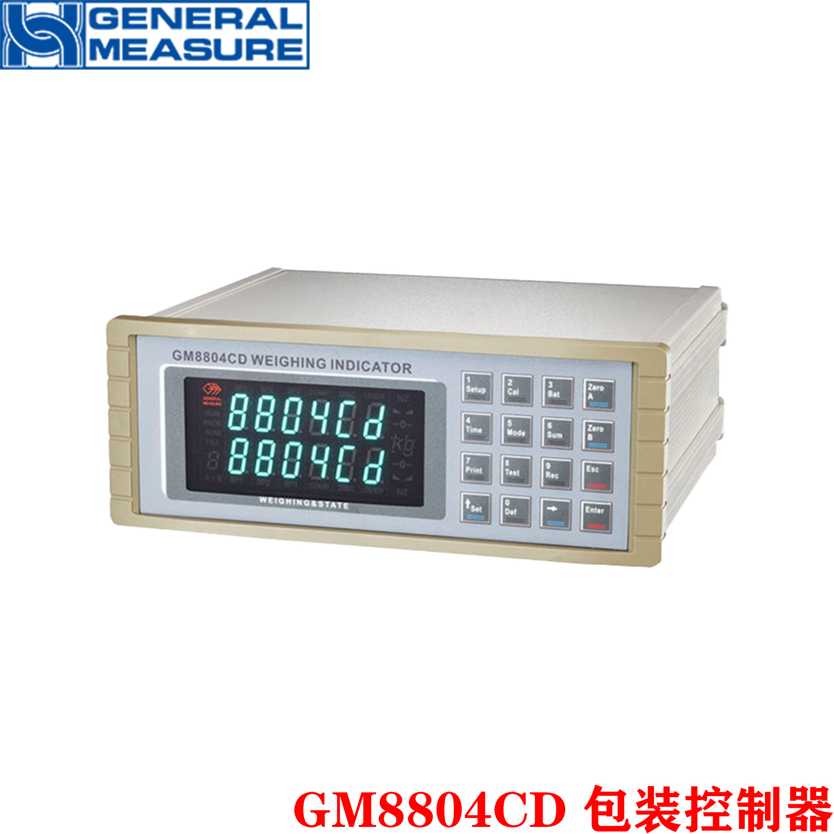 加拿大杰曼 GM8804CD 双秤包装控制器 称重控制器 称重控制显示器