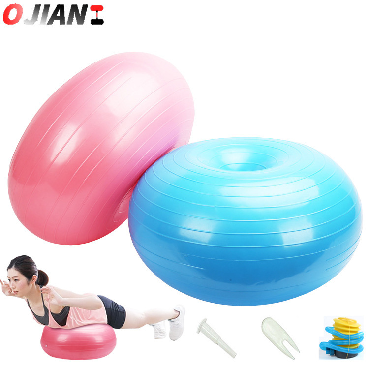 50cm donut female yoga ball thickened explosion-proof Apple ball yoga hemisphere fitness ball inflatable balance yoga ball 50cm donut female yoga ball thickened explosion-proof Apple ball yoga hemisphere fitness ball inflatable balance yoga ball